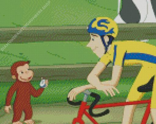 Curious George And Mr Diamond Painting