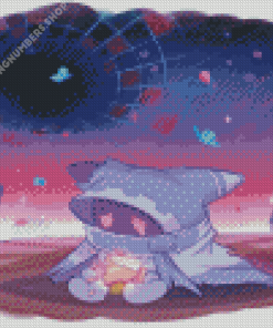 Sad Magolor In Space Diamond Painting