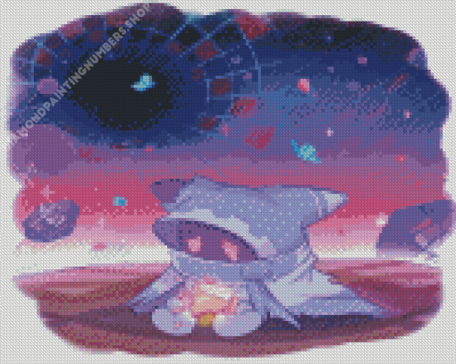 Sad Magolor In Space Diamond Painting