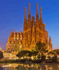 Sagrada Familia Spanish Church Diamond Painting