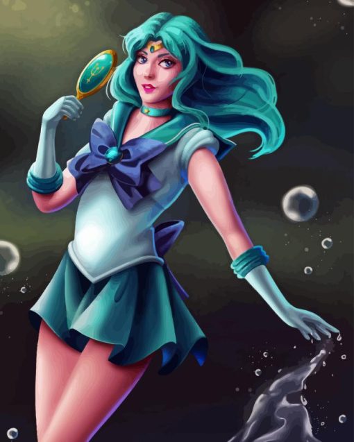 Sailor Neptune Sailor Moon Diamond Painting