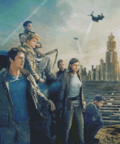 The Maze Runner Movie Poster Diamond Painting