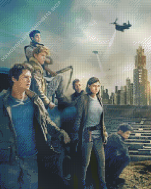 The Maze Runner Movie Poster Diamond Painting