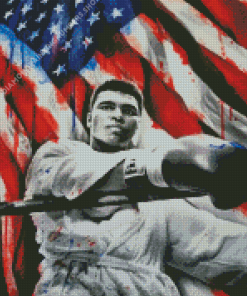 Aesthetic Muhammad Ali Diamond Painting