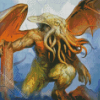 Fantasy Cthulhu Art Diamond Painting