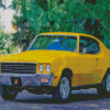 Yellow Buick Skylark Diamond Painting