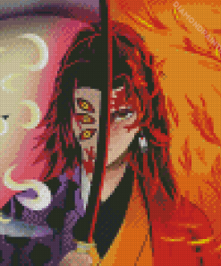 Yoriichi Tsugikuni Demon Slayer Diamond Painting