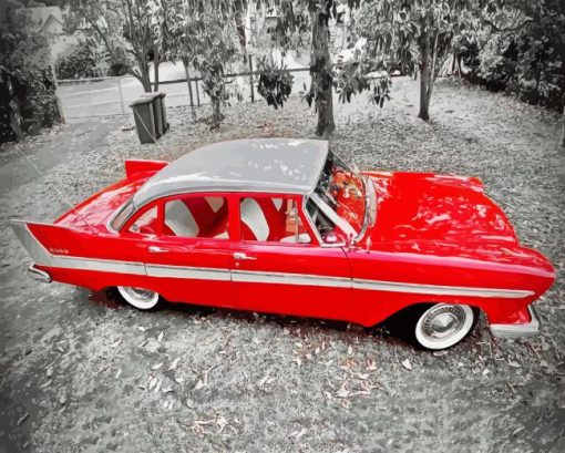 1958 Plymouth Belvedere Diamond Painting