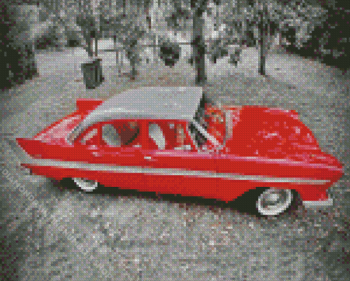 1958 Plymouth Belvedere Diamond Painting