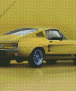 67 Mustang Diamond Painting