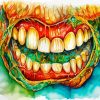 Abstract Teeth Art Diamond Painting