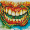 Abstract Teeth Art Diamond Painting