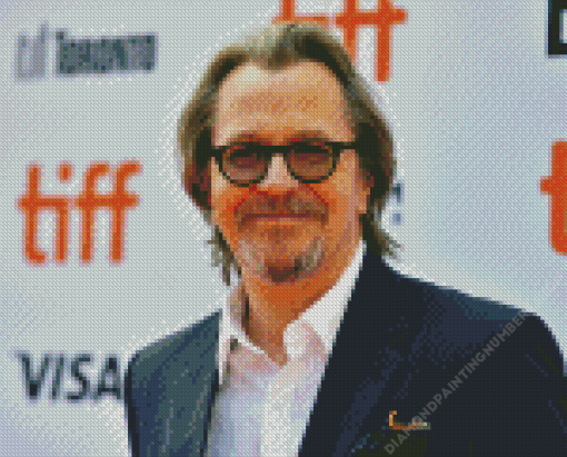 Actor Gary Oldman Diamond Painting