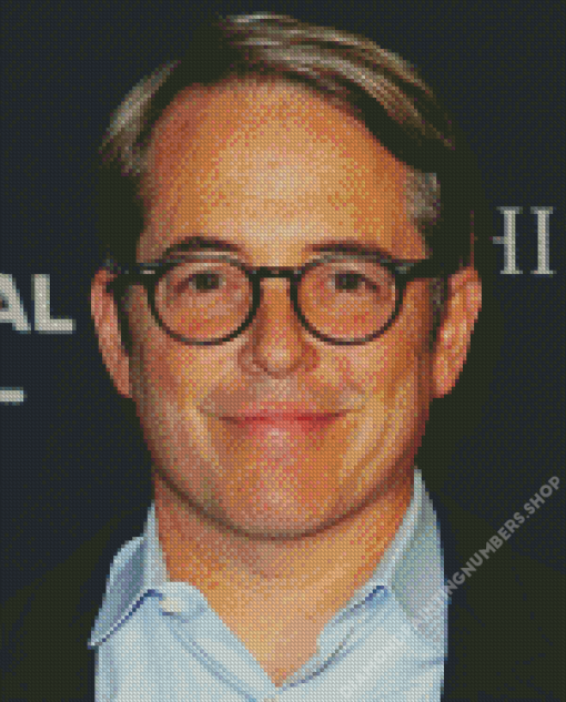 Actor Matthew Broderick Diamond Painting