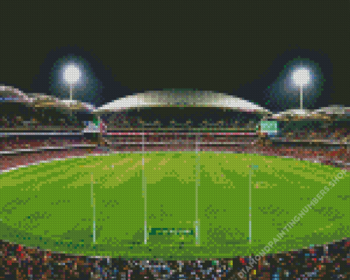 Adelaide Oval In Australia Diamond Painting