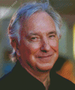 Alan Rickman Diamond Painting