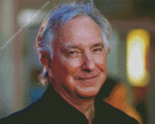 Alan Rickman Diamond Painting