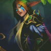 Alleria Windrunner Diamond Painting