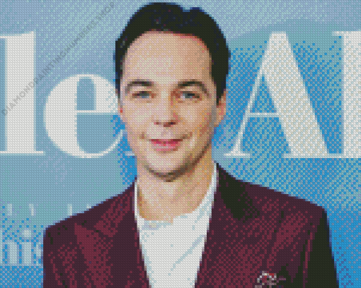 American Actor Jim Parsons Diamond Painting