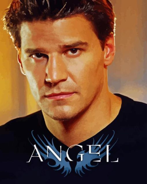 Angel Tv Series Character Poster Diamond Painting