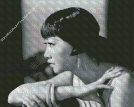 Anna May Wong Side Profile Diamond Painting