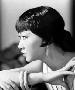 Anna May Wong Side Profile Diamond Painting