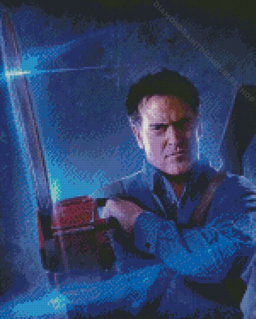 Ash Williams Diamond Painting