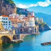 Atrani Amalfi Coast Diamond Painting