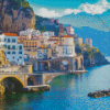 Atrani Amalfi Coast Diamond Painting