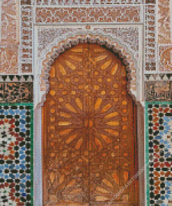 Authentic Moroccan Door Diamond Painting