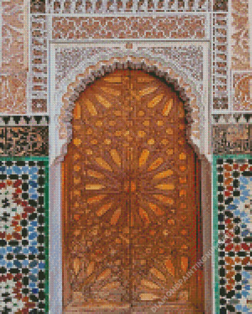 Authentic Moroccan Door Diamond Painting