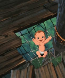 Baby Tarzan Diamond Painting