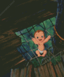 Baby Tarzan Diamond Painting