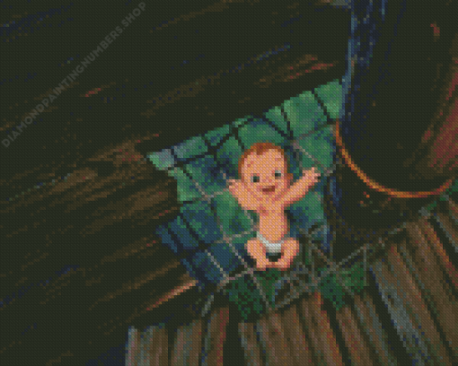 Baby Tarzan Diamond Painting