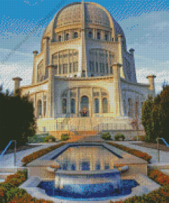 Bahai House of Worship Diamond Painting