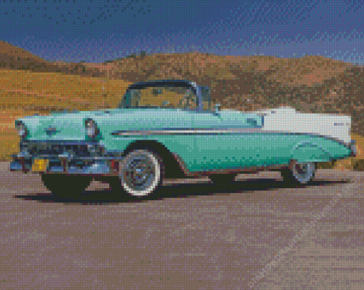 Bel Air Chevy Diamond Painting