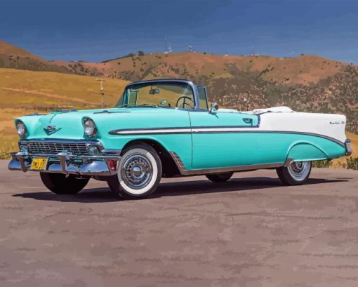 Bel Air Chevy Diamond Painting