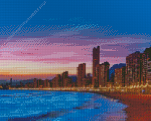 Benidorm Alicante Diamond Painting