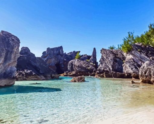 Bermuda Beach Diamond Painting