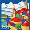 Bern Switzerland Poster Diamond Painting