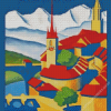 Bern Switzerland Poster Diamond Painting