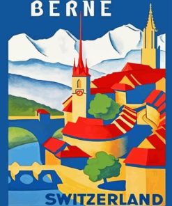 Bern Switzerland Poster Diamond Painting