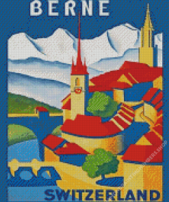 Bern Switzerland Poster Diamond Painting