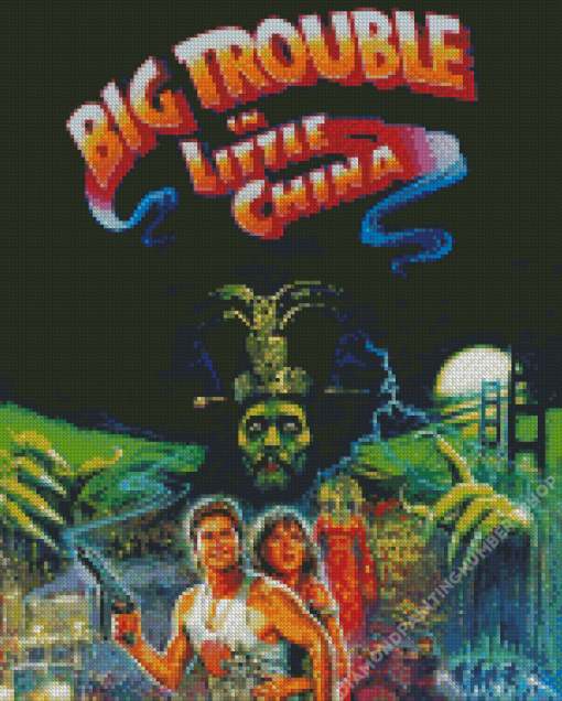 Big Trouble In Little China Movie Diamond Painting