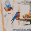 Birds And Snow Diamond Painting