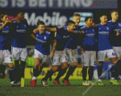 Birmingham City Players Diamond Painting