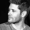 Black And White Jensen Ackles Diamond Painting