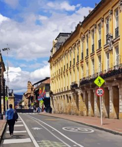 Bogota Buildings Diamond Painting