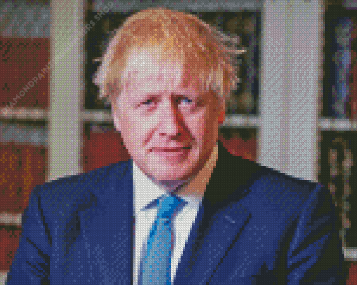 Boris Johnson Diamond Painting