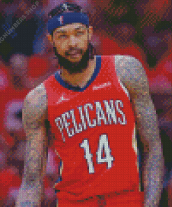 Brandon Ingram Basketballer Diamond Painting